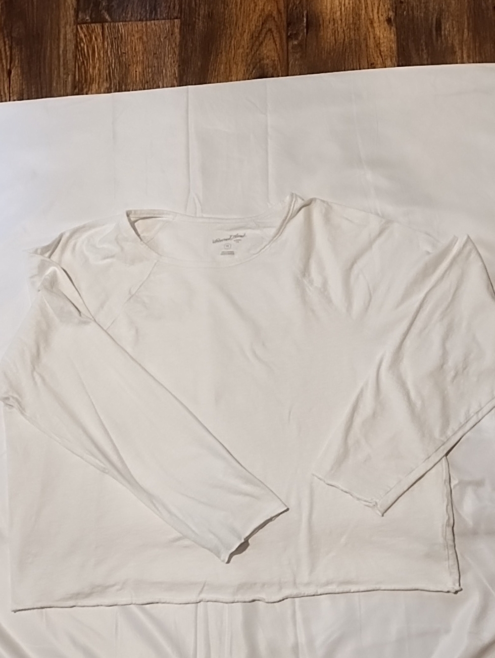 Universal Thread Crop Top White Long-Sleeve Crewneck VGC XXL.